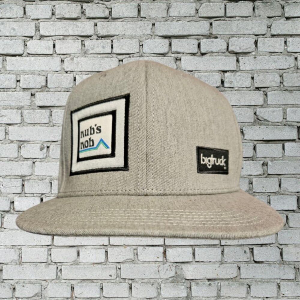 Men's Big Truck‎ Strapback Adjustable Hat - Grey (4292)